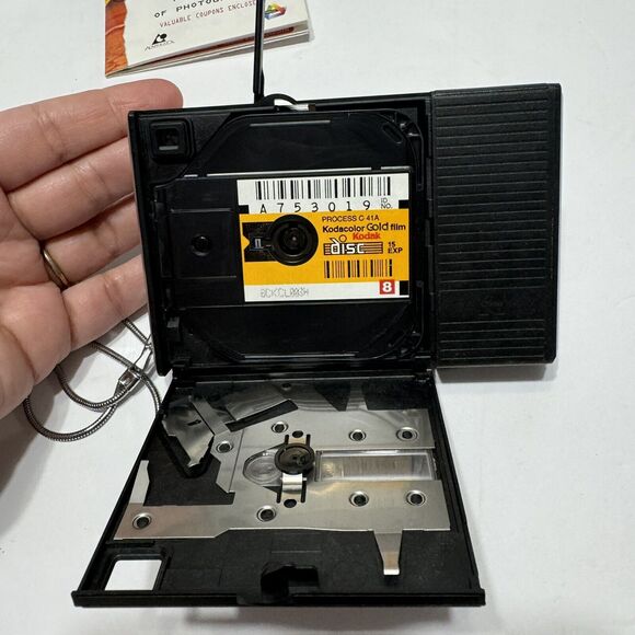 Vintage Kodak Disc 4000 Camera Outfit w/ box & Manual Untested - Picture 5 of 11